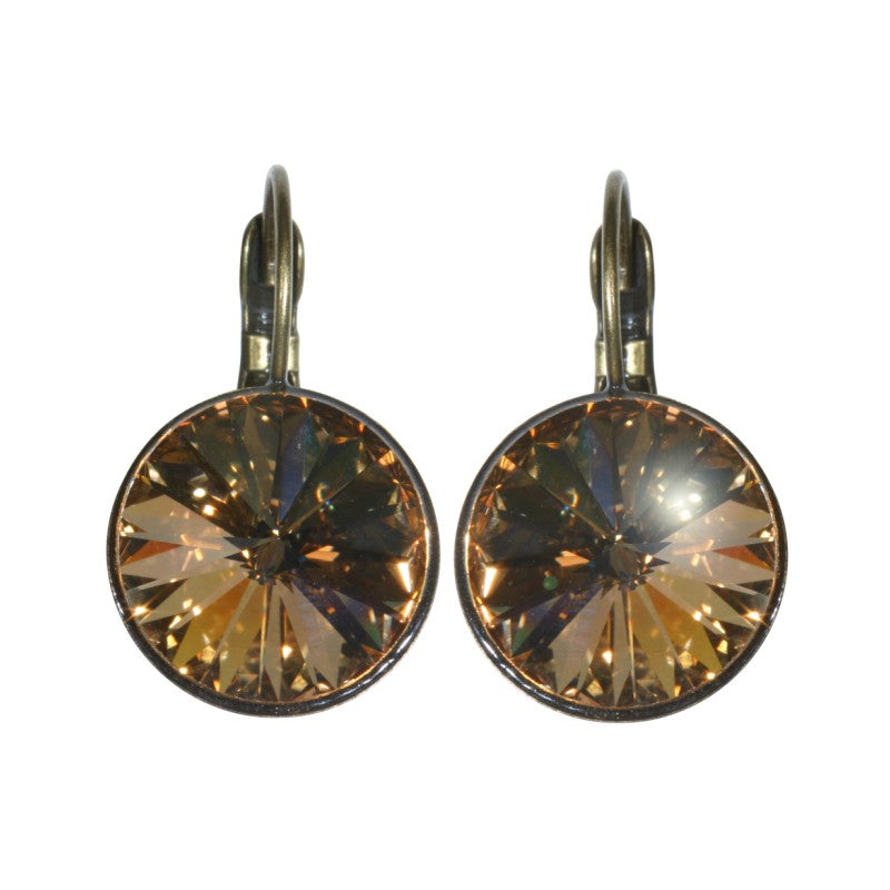 Konplott Ohrringe EuroWire Ohrhänger Rivoli beige Kristall