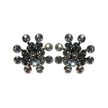 Laden Sie das Bild in den Galerie-Viewer, Konplott Ohrringe EuroWire Ohrstecker Magic Fireball weiß Kristall