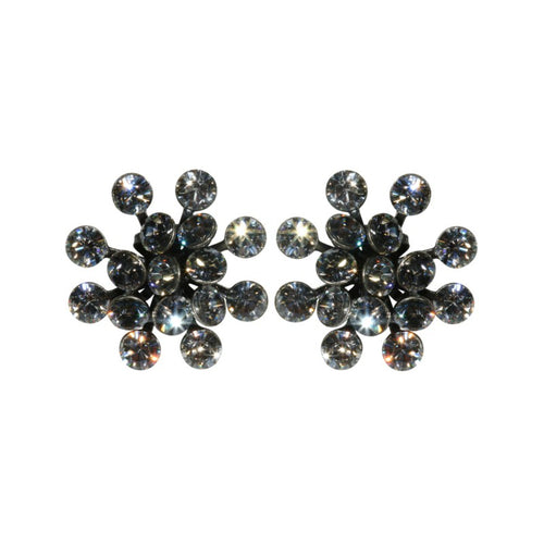 Konplott Ohrringe EuroWire Ohrstecker Magic Fireball weiß Kristall