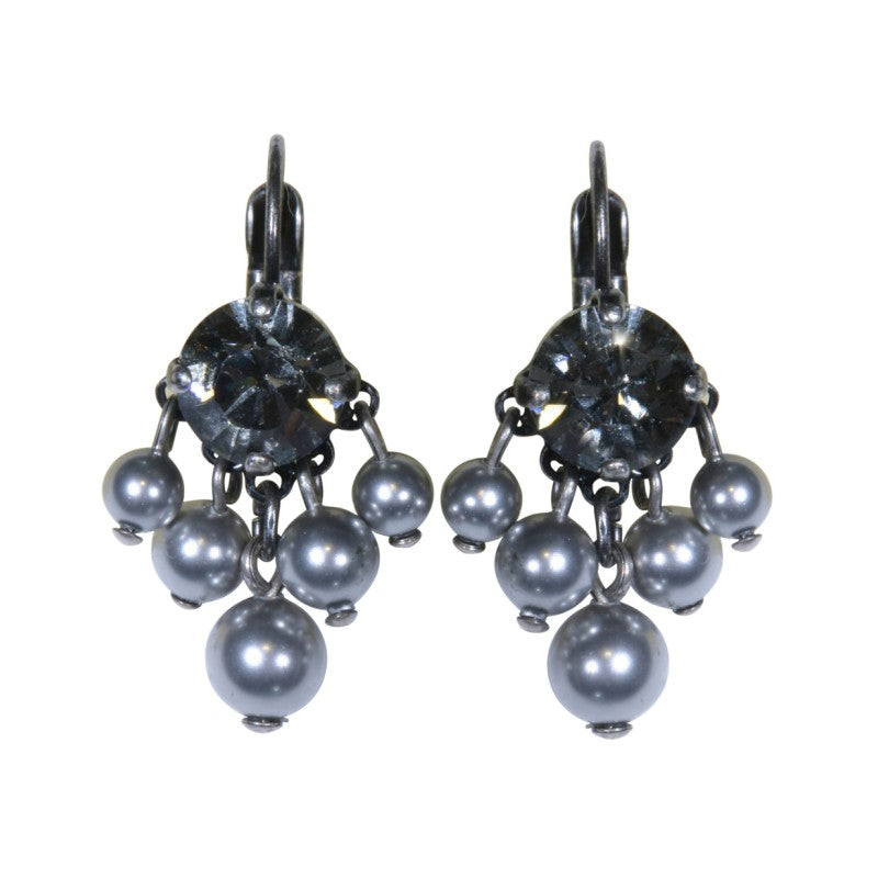 Konplott Ohrringe EuroWire Ohrhänger Pearl Shadow hängend