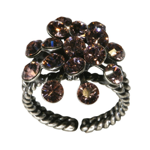 Konplott Ring Magic Fireball pink vintage rosa