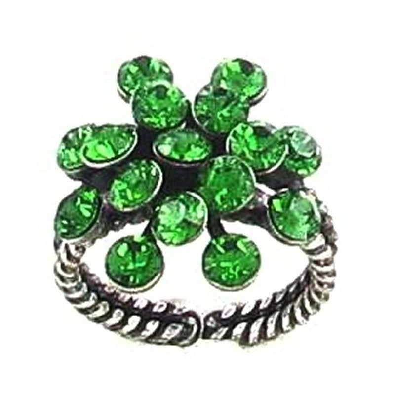 Konplott Ring Magic Fireball grün Farn grün
