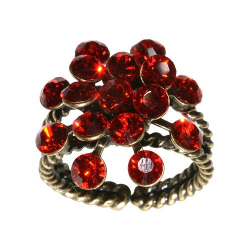 Konplott Ring Magic Fireball rot