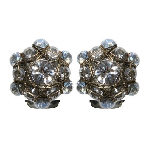 Konplott Ohrringe Ohrclip Bended Lights weiß