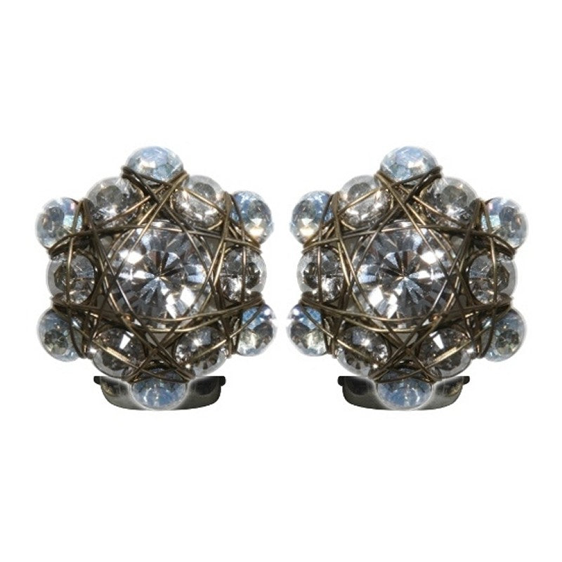 Konplott Ohrringe Ohrclip Bended Lights weiß