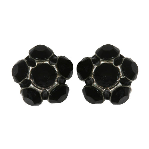 Konplott Ohrringe Ohrstecker Disco Balls schwarz Jet PP 18