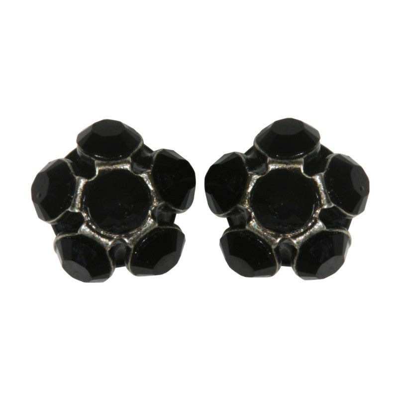 Konplott Ohrringe Ohrstecker Disco Balls schwarz Jet PP 18