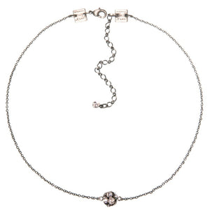 Konplott Halskette Collier Disco Balls weiß Kristall PP 32