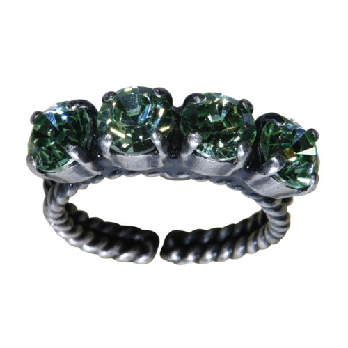 Konplott Ring Colour Snake hellgrün Chrysolit SS 29