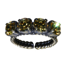 Laden Sie das Bild in den Galerie-Viewer, Konplott Ring Colour Snake gelb Hell-topaz SS 29