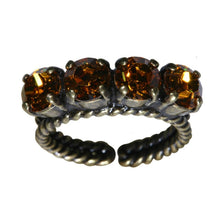 Laden Sie das Bild in den Galerie-Viewer, Konplott Ring Colour Snake gelb Topaz SS 29