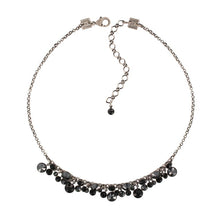 Laden Sie das Bild in den Galerie-Viewer, Konplott Halskette Collier Waterfalls schwarz