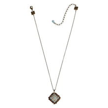 Laden Sie das Bild in den Galerie-Viewer, Konplott Halskette collier Beduin bluish / braun
