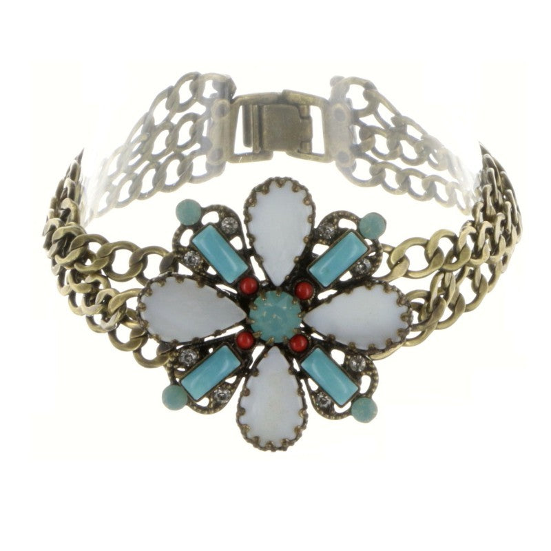 Konplott Armband Armkette Yoga Californica multi light