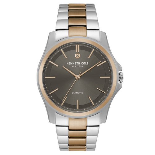 Kenneth Cole New York Herren-Armbanduhr Analog Edelstahl 10027880-1