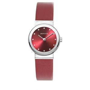 Bering Damen Uhr Armbanduhr Classic Collection - 10126-303-1 Leder
