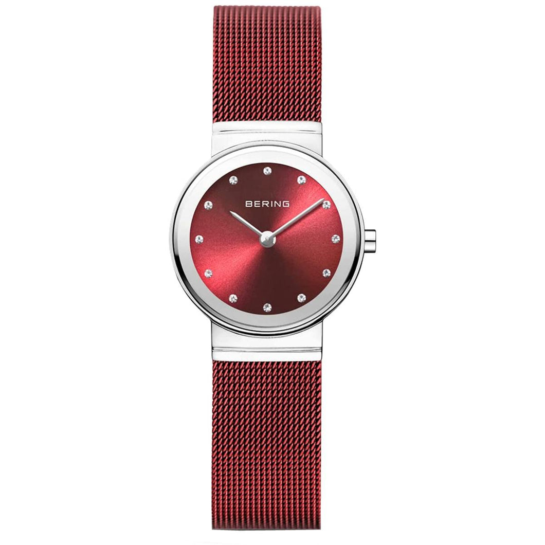 Bering Damen Uhr Armbanduhr Classic Collection - 10126-303 Meshband