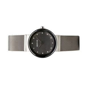 Bering Damen Uhr Armbanduhr Slim Classic - 10126-309 Meshband