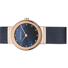 Laden Sie das Bild in den Galerie-Viewer, Bering Damen Uhr Armbanduhr Slim Classic - 10126-367 Meshband