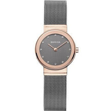 Laden Sie das Bild in den Galerie-Viewer, Bering Damen Uhr Armbanduhr Slim Classic - 10126-369 Meshband