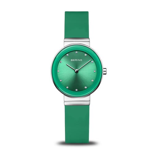 Bering Damen Uhr Armbanduhr Classic - 10129-808 Silikon