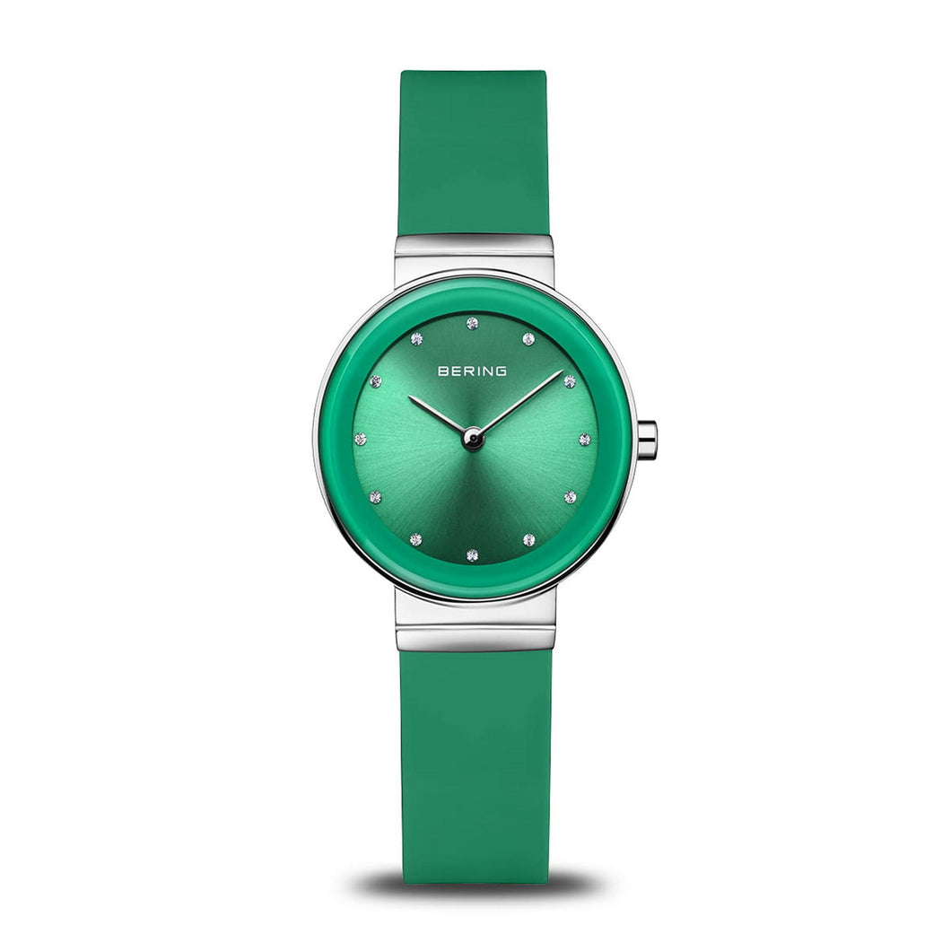 Bering Damen Uhr Armbanduhr Classic - 10129-808 Silikon