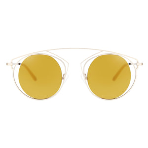 Liebeskind Berlin Damen Sonnenbrille 10250-00100 GOLD / BRAUN TRANSP