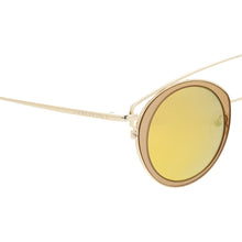 Laden Sie das Bild in den Galerie-Viewer, Liebeskind Berlin Damen Sonnenbrille 10251-00170 GOLD / BRAUN TRANSP