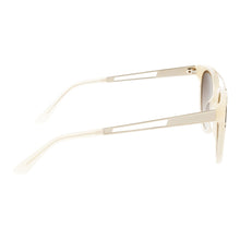 Laden Sie das Bild in den Galerie-Viewer, Liebeskind Berlin Damen Sonnenbrille 10254-00110 MILCHIG CREME / GOLD