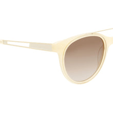 Laden Sie das Bild in den Galerie-Viewer, Liebeskind Berlin Damen Sonnenbrille 10254-00110 MILCHIG CREME / GOLD
