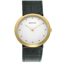 Laden Sie das Bild in den Galerie-Viewer, Bering Damen Uhr Armbanduhr Slim Classic - 10331-524-kroko-sw Leder