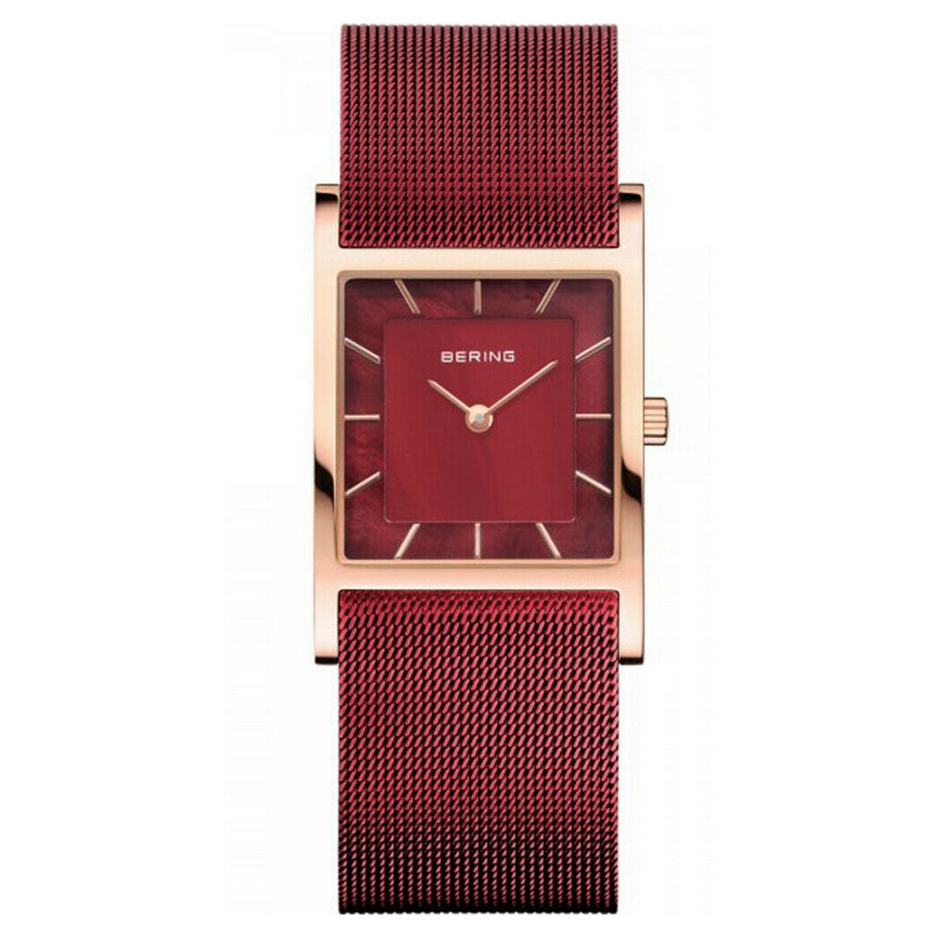 Bering Damen Uhr Armbanduhr Slim Classic - 10426-363-S Meshband