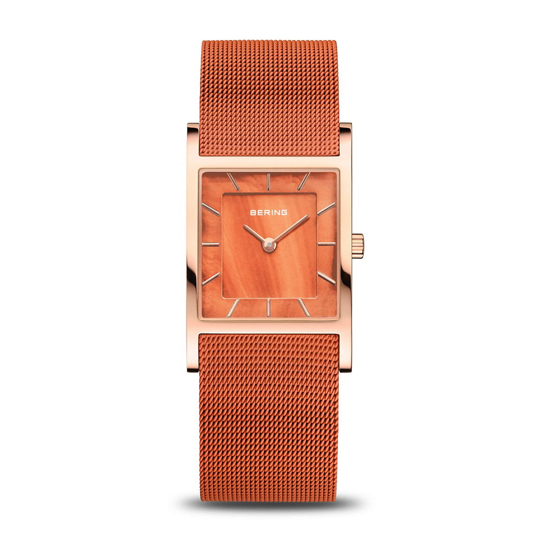 Bering Damen Uhr Armbanduhr Classic - 10426-565-S Meshband