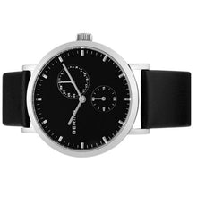 Laden Sie das Bild in den Galerie-Viewer, Bering Herren Uhr Armbanduhr Slim Classic Chronograph - 10540-408-1 Leder