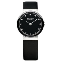 Laden Sie das Bild in den Galerie-Viewer, Bering Damen Uhr Armbanduhr Slim Ceramic - 10725-442-1 Leder
