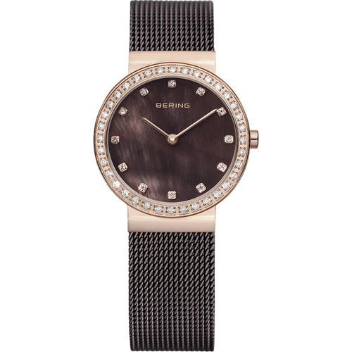 Bering Damen Uhr Armbanduhr Slim - 10729-262-1 Meshband