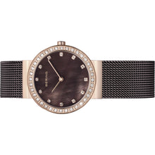 Laden Sie das Bild in den Galerie-Viewer, Bering Damen Uhr Armbanduhr Slim - 10729-262-1 Meshband