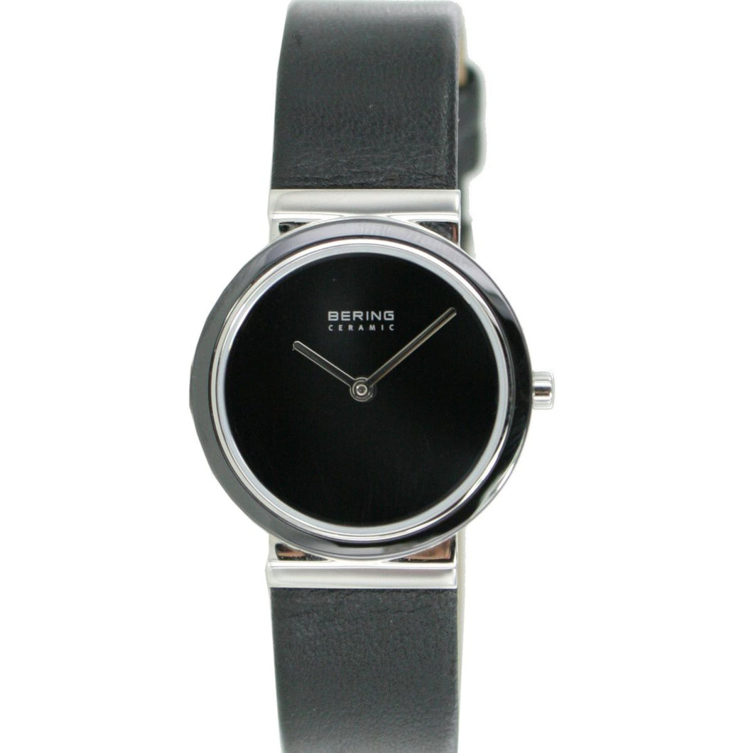Bering Damen Uhr Armbanduhr Slim Ceramic - 10729-442-1 Leder