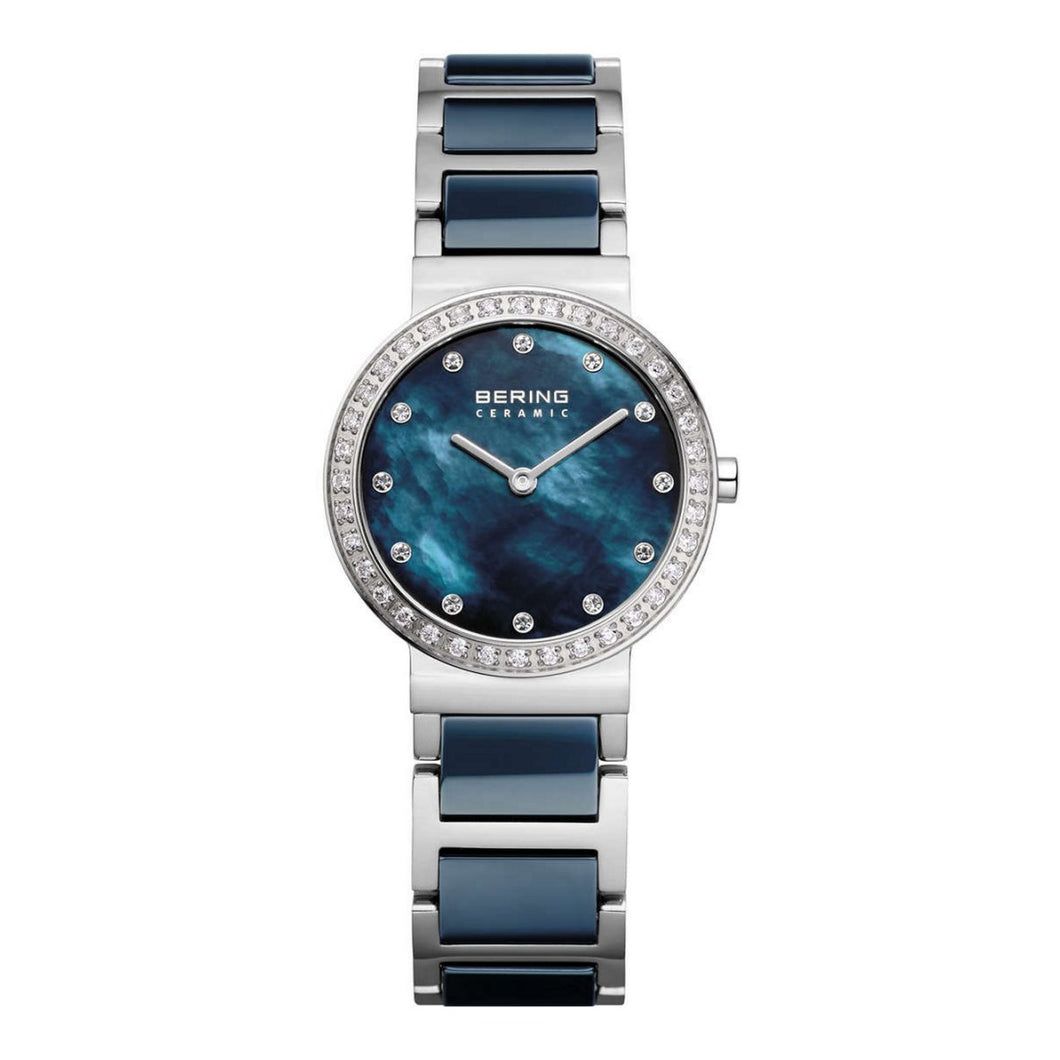 Bering Damen Uhr Armbanduhr Slim Ceramic - 10729-707 Edelstahl