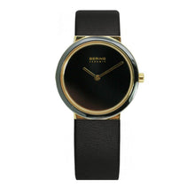 Laden Sie das Bild in den Galerie-Viewer, Bering Damen Uhr Armbanduhr Slim Ceramic - 10729-741 Leder