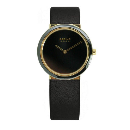 Bering Damen Uhr Armbanduhr Slim Ceramic - 10729-741 Leder