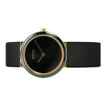 Laden Sie das Bild in den Galerie-Viewer, Bering Damen Uhr Armbanduhr Slim Ceramic - 10729-741 Leder