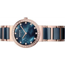 Laden Sie das Bild in den Galerie-Viewer, Bering Damen Uhr Armbanduhr Slim Ceramic - 10729-767-1 Edelstahl