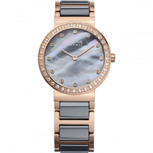 Laden Sie das Bild in den Galerie-Viewer, Bering Damen Uhr Armbanduhr Slim Ceramic - 10729-769-1 Edelstahl