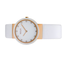 Laden Sie das Bild in den Galerie-Viewer, Bering Damen Uhr Armbanduhr Slim Ceramic - 10729-856-1 Leder