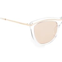Laden Sie das Bild in den Galerie-Viewer, Liebeskind Berlin Damen Sonnenbrille 10789-00210 TRANSARENT GLANZ / GOLD GLANZ