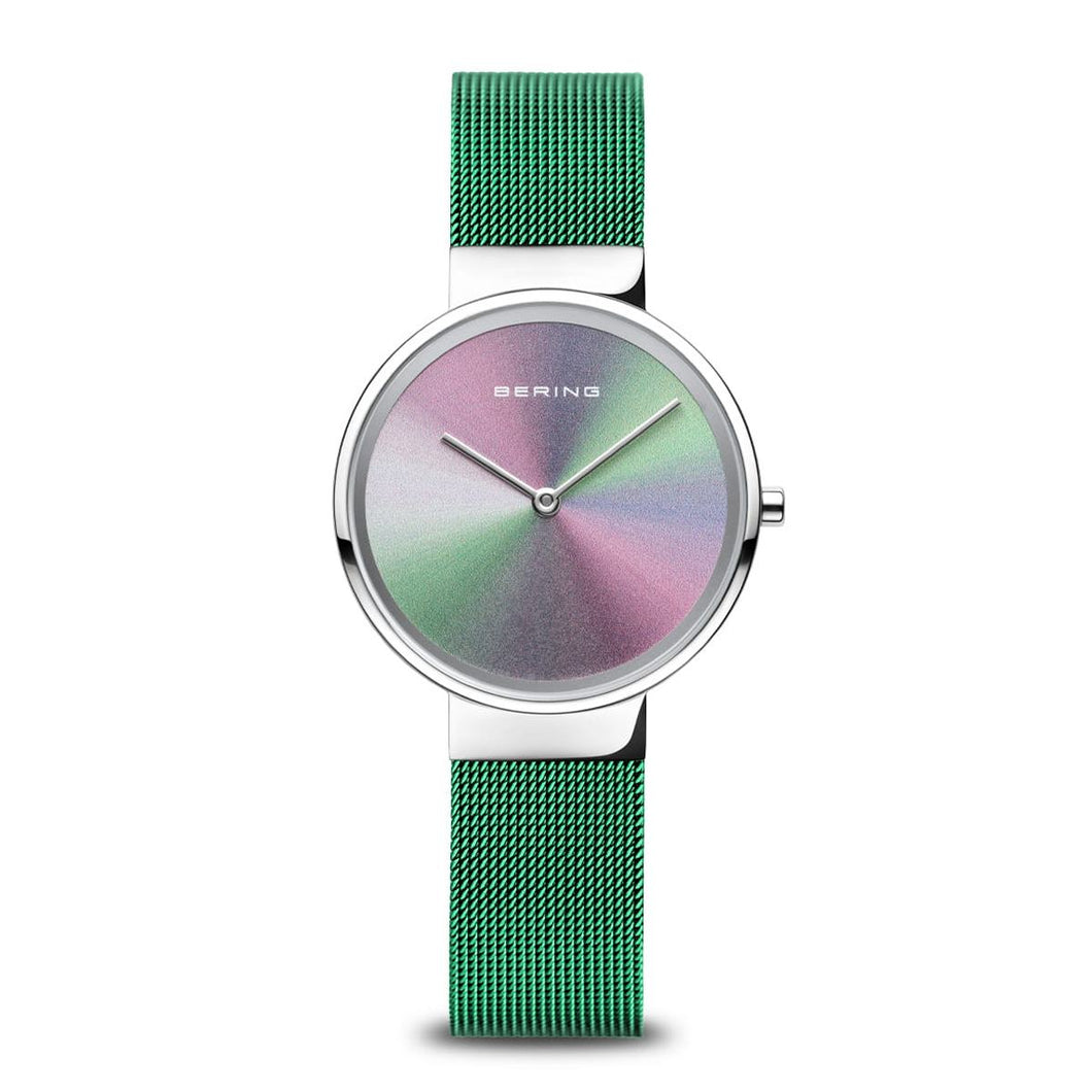 Bering Damen Uhr Armbanduhr - 10X31-Anniversary1 Meshband