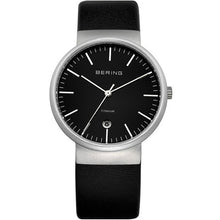 Laden Sie das Bild in den Galerie-Viewer, Bering Herren Uhr Armbanduhr Slim Classic - 11036-402 Leder