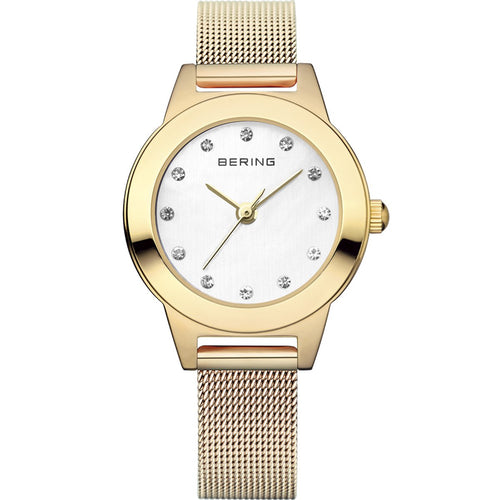 Bering Damen Uhr Armbanduhr Slim Classic - 11125-334 Meshband