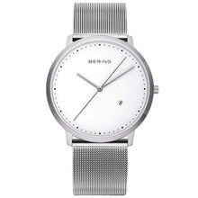 Laden Sie das Bild in den Galerie-Viewer, Bering Herren Uhr Armbanduhr Slim Classic - 11139-004 Meshband